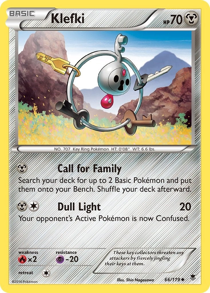 Image for Klefki (66/119) (XY - Phantom Forces) - Pokemon