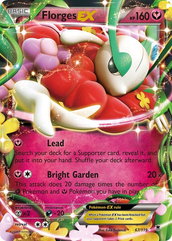 Image for Florges EX (67/119) (XY - Phantom Forces) - Pokemon