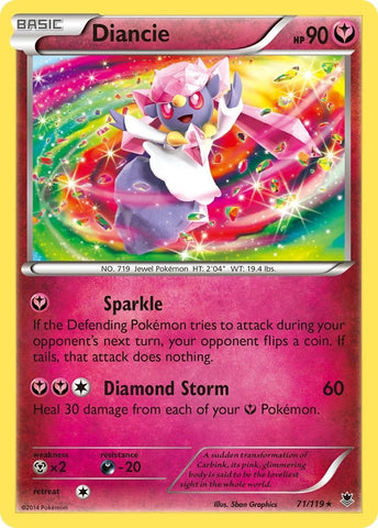 Image for Diancie (71/119) (XY - Phantom Forces) - Pokemon