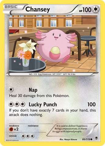 Image for Chansey (80/119) (XY - Phantom Forces) - Pokemon