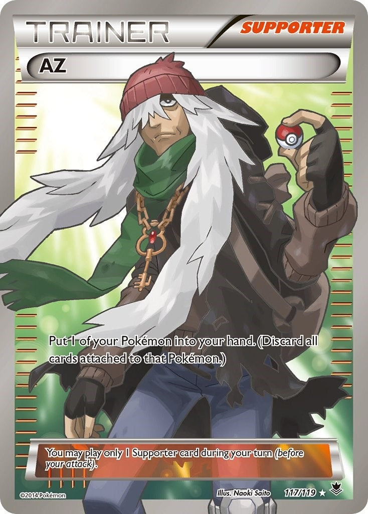 Image for AZ (117 Full Art) (117/119) (XY - Phantom Forces) - Pokemon