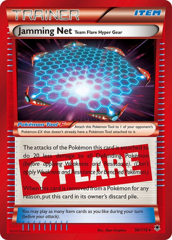Image for Jamming Net (98/119) (XY - Phantom Forces) - Pokemon