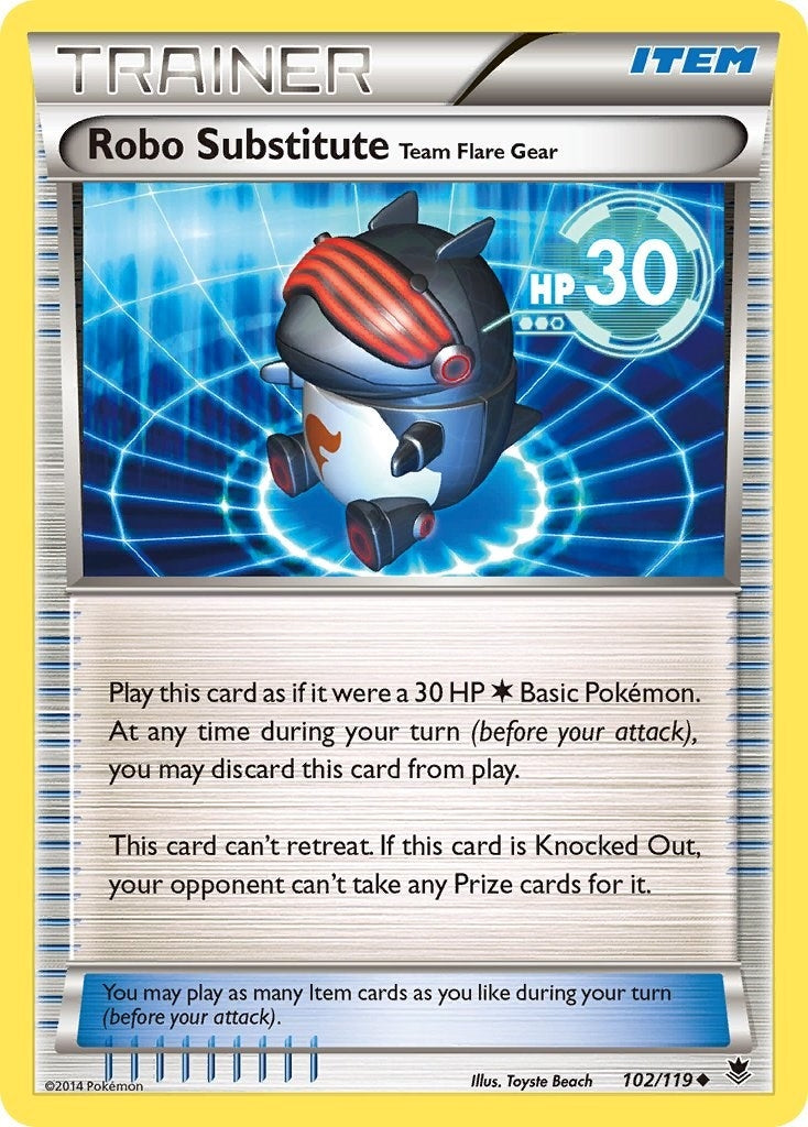 Image for Robo Substitute (102/119) (XY - Phantom Forces) - Pokemon
