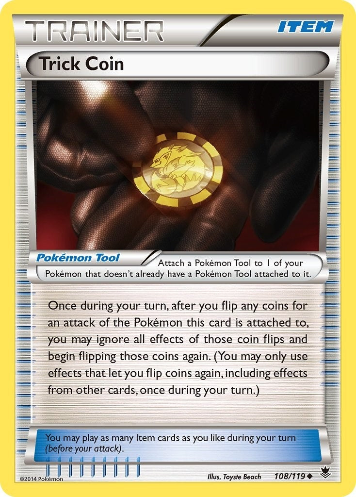 Image for Trick Coin (108/119) (XY - Phantom Forces) - Pokemon