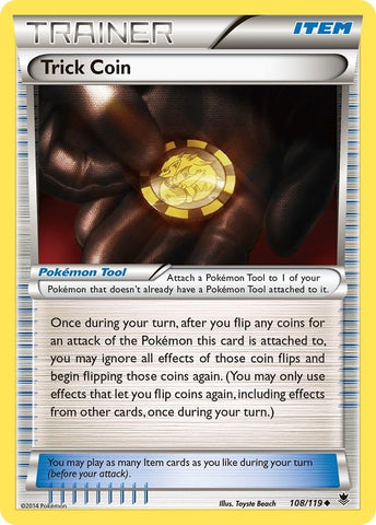 Image for Trick Coin (108/119) (XY - Phantom Forces) - Pokemon