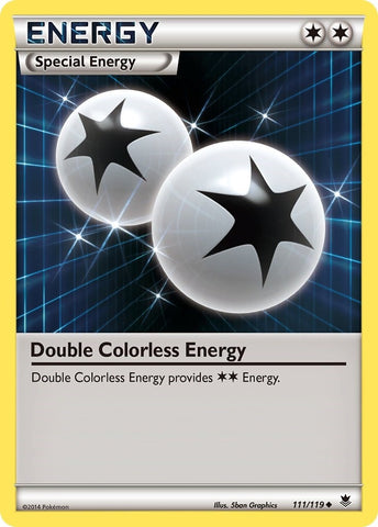 Image for Double Colorless Energy (111/119) (XY - Phantom Forces) - Pokemon