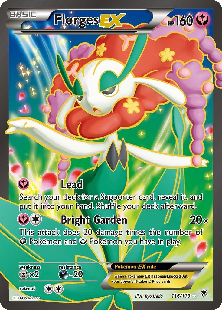 Image for Florges EX (116 Full Art) (116/119) (XY - Phantom Forces) - Pokemon