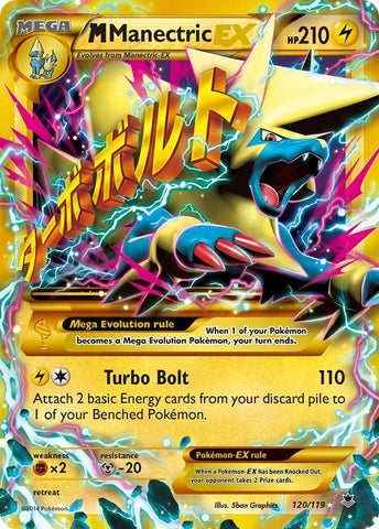 Image for M Manectric EX (120 Secret Rare) (120/119) (XY - Phantom Forces) - Pokemon