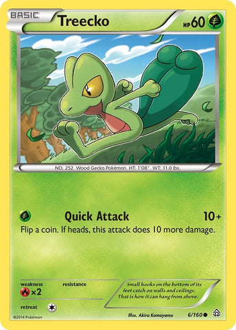 Image for Treecko (6/160) (XY - Primal Clash) - Pokemon