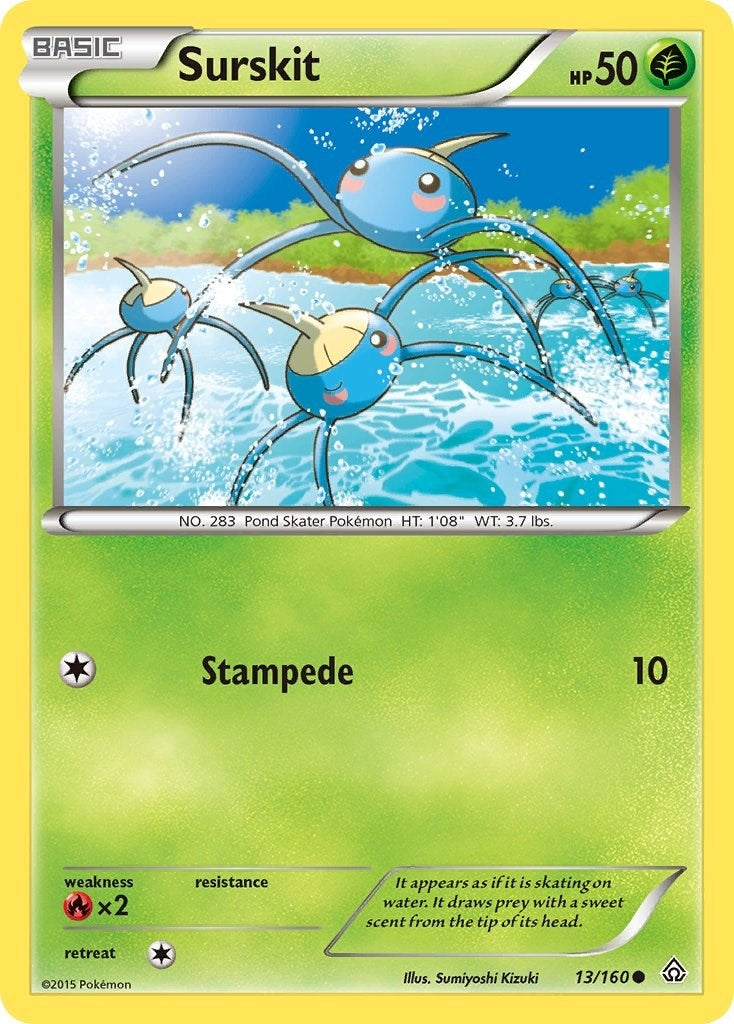 Image for Surskit (13/160) (XY - Primal Clash) - Pokemon