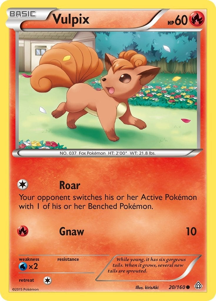 Image for Vulpix (20/160) (XY - Primal Clash) - Pokemon