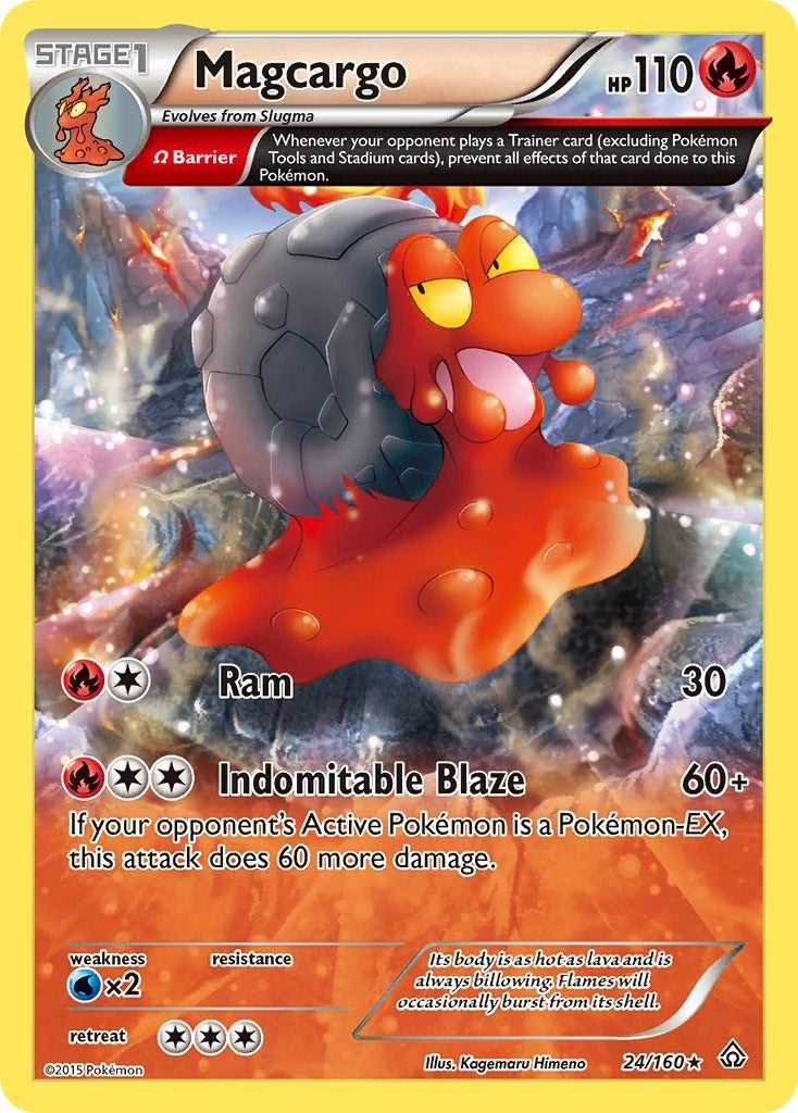 Image for Magcargo (Omega) (24/160) (XY - Primal Clash) - Pokemon