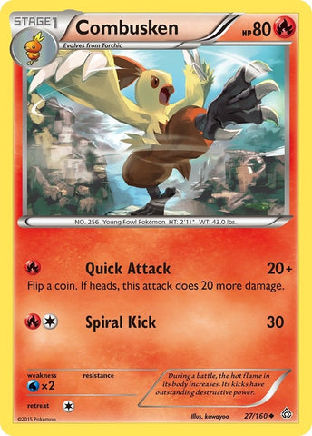 Image for Combusken (27/160) (XY - Primal Clash) - Pokemon