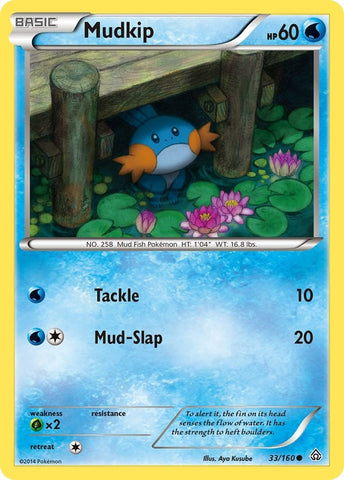 Image for Mudkip (33/160) (XY - Primal Clash) - Pokemon
