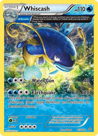 Image for Whiscash (Alpha) (41/160) (XY - Primal Clash) - Pokemon