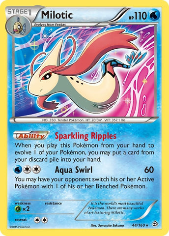 Image for Milotic (44/160) (XY - Primal Clash) - Pokemon