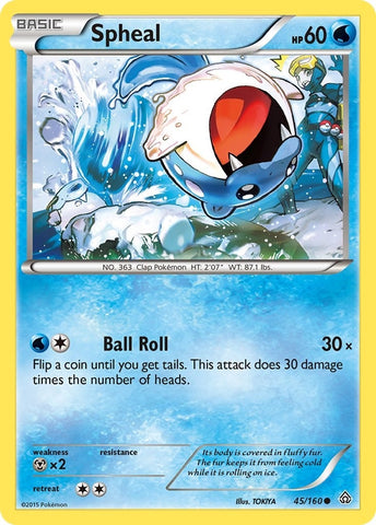 Image for Spheal (45) (45/160) (XY - Primal Clash) - Pokemon