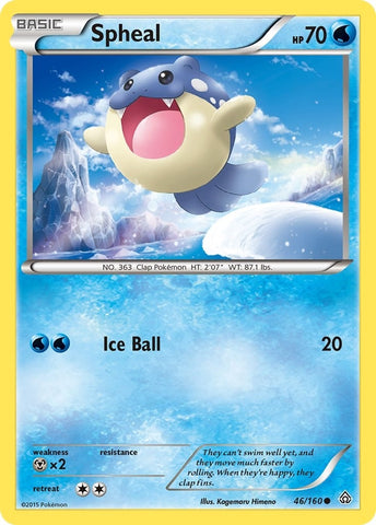 Image for Spheal (46) (46/160) (XY - Primal Clash) - Pokemon