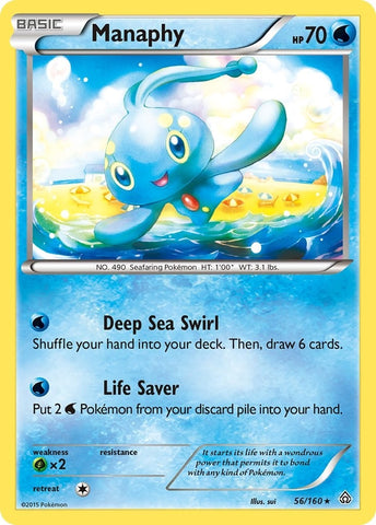 Image for Manaphy (56/160) (XY - Primal Clash) - Pokemon