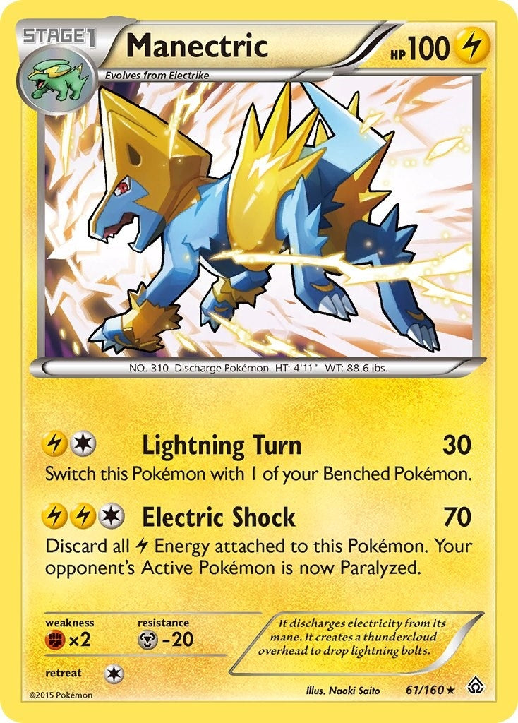 Image for Manectric (61/160) (XY - Primal Clash) - Pokemon