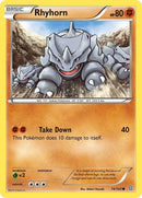 Image for Rhyhorn (74/160) (XY - Primal Clash) - Pokemon