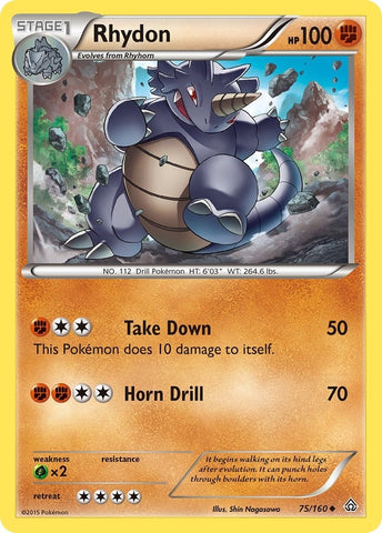 Image for Rhydon (75/160) (XY - Primal Clash) - Pokemon