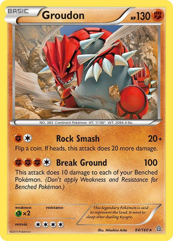 Image for Groudon (84/160) (XY - Primal Clash) - Pokemon
