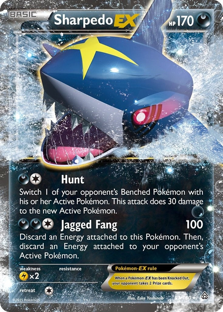 Image for Sharpedo EX (91/160) (XY - Primal Clash) - Pokemon
