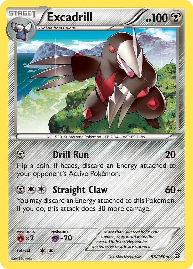 Image for Excadrill (96/160) (XY - Primal Clash) - Pokemon