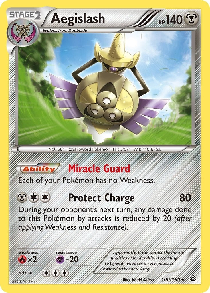 Image for Aegislash (100/160) (XY - Primal Clash) - Pokemon