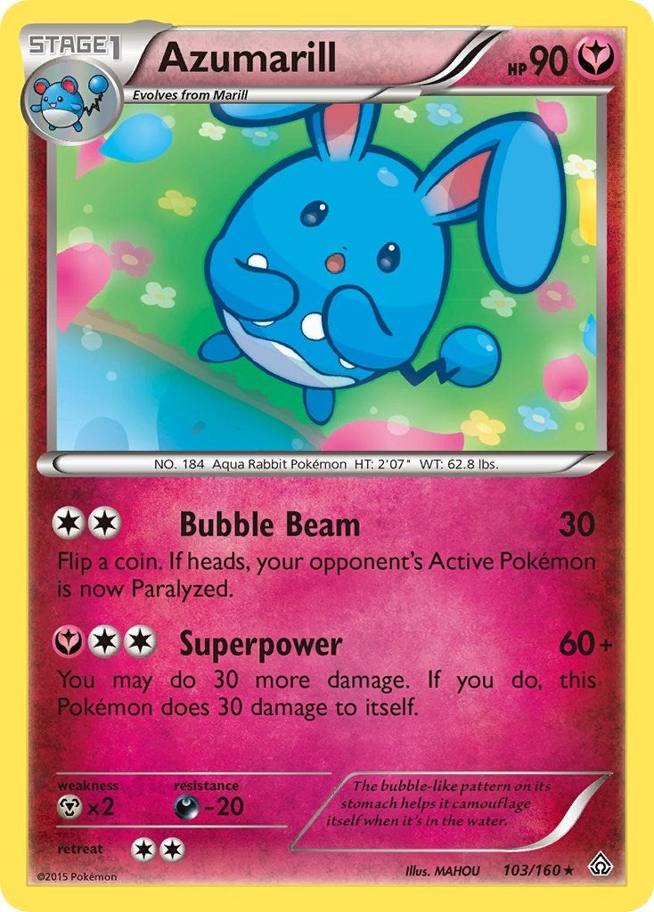 Image for Azumarill (103/160) (XY - Primal Clash) - Pokemon
