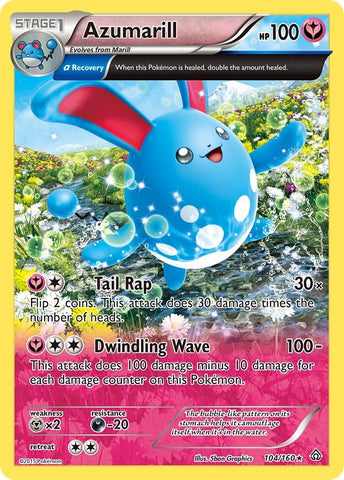 Image for Azumarill (Alpha) (104/160) (XY - Primal Clash) - Pokemon