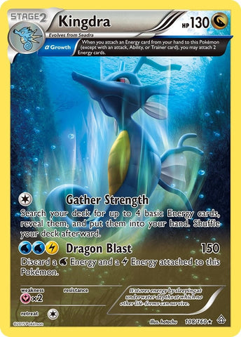 Image for Kingdra (Alpha) (108/160) (XY - Primal Clash) - Pokemon
