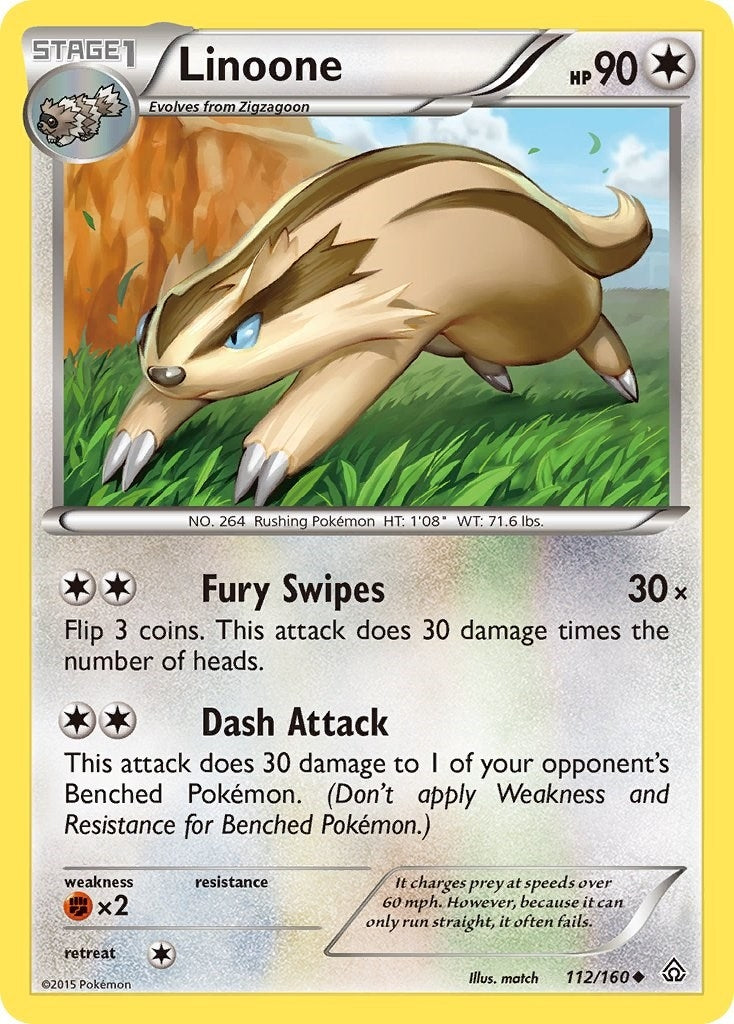 Image for Linoone (112/160) (XY - Primal Clash) - Pokemon