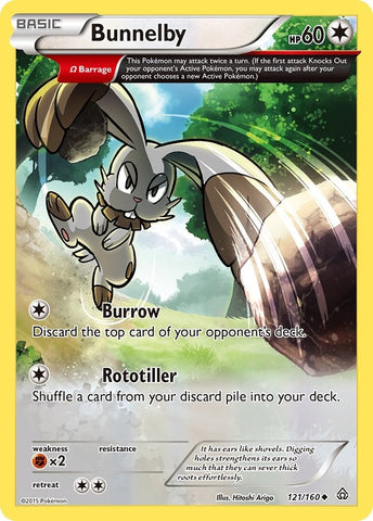 Image for Bunnelby (Omega) (121/160) (XY - Primal Clash) - Pokemon