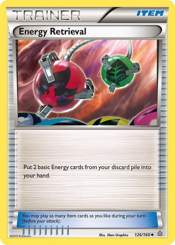 Image for Energy Retrieval (126/160) (XY - Primal Clash) - Pokemon