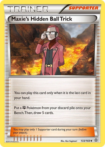 Image for Maxie's Hidden Ball Trick (133/160) (XY - Primal Clash) - Pokemon