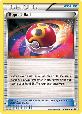 Image for Repeat Ball (136/160) (XY - Primal Clash) - Pokemon