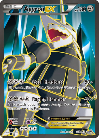 Image for Aggron EX (153 Full Art) (153/160) (XY - Primal Clash) - Pokemon