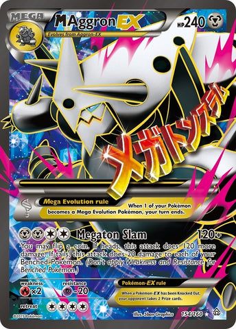 Image for M Aggron EX (154 Full Art) (154/160) (XY - Primal Clash) - Pokemon