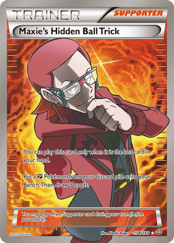 Image for Maxie's Hidden Ball Trick (158 Full Art) (158/160) (XY - Primal Clash) - Pokemon