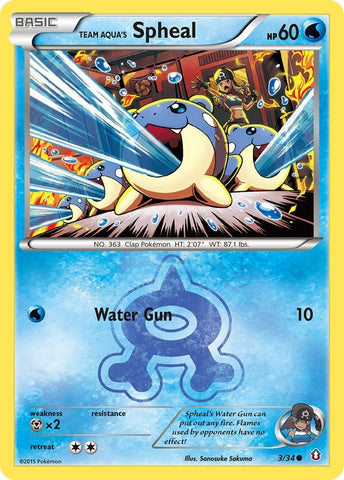 Image for Team Aqua's Spheal (3/34) (Double Crisis) - Pokemon