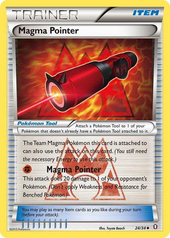 Image for Magma Pointer (24/34) (Double Crisis) - Pokemon