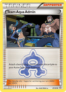 Image for Team Aqua Admin (25/34) (Double Crisis) - Pokemon