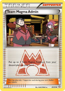 Image for Team Magma Admin (29/34) (Double Crisis) - Pokemon