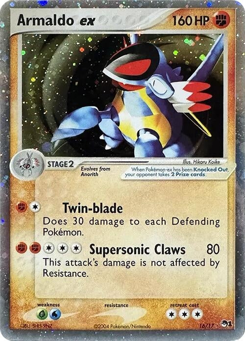 Image for Armaldo ex (Holo) (016/017) (POP Series 1) (POP) - Pokemon