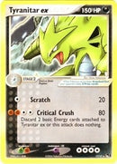 Image for Tyranitar ex (Non-Holo) (017/017) (POP Series 1) - Pokemon