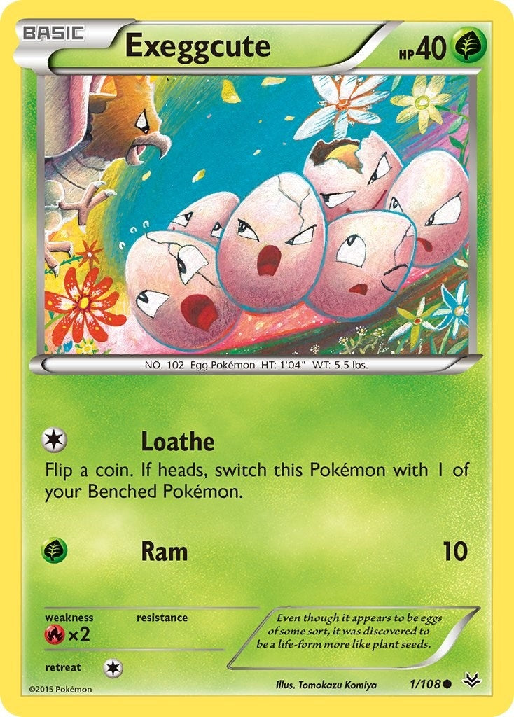 Image for Exeggcute (1/108) (XY - Roaring Skies) (ROS) - Pokemon