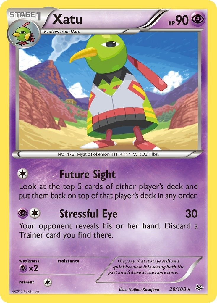 Image for Xatu (29/108) (XY - Roaring Skies) (ROS) - Pokemon