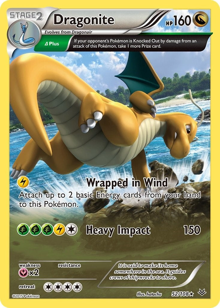 Image for Dragonite (52 Delta) (52/108) (XY - Roaring Skies) (ROS) - Pokemon